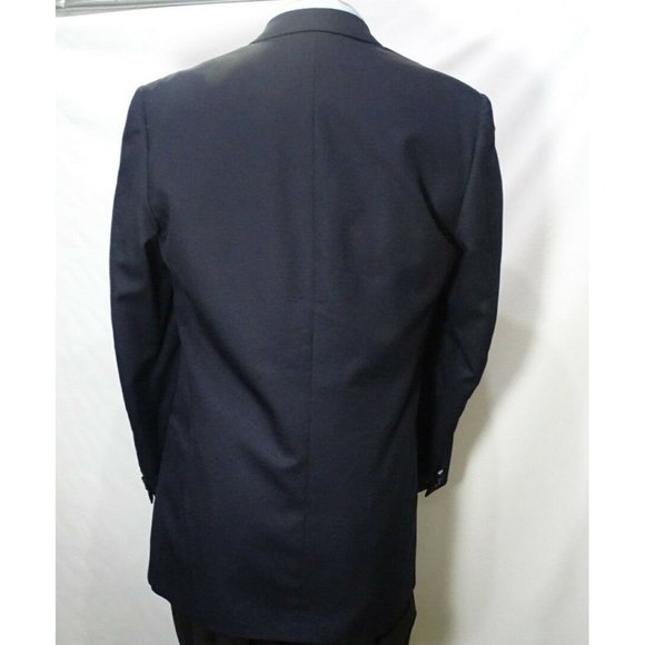GIANNINO FIRENZE NEW YORK 40R MENS SPORT COAT BLUE S-145 - Picture 4 of 8